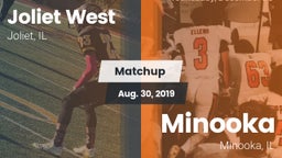 Matchup: Joliet West vs. Minooka  2019