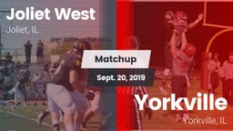 Matchup: Joliet West vs. Yorkville  2019