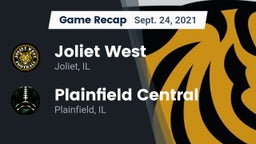 Recap: Joliet West  vs. Plainfield Central  2021