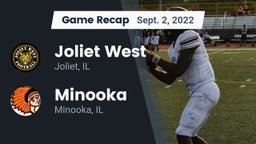 Recap: Joliet West  vs. Minooka  2022