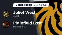 Recap: Joliet West  vs. Plainfield East  2022