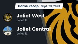 Recap: Joliet West  vs. Joliet Central  2023