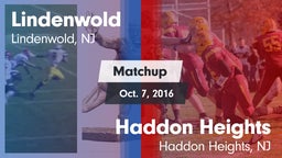 Matchup: Lindenwold High vs. Haddon Heights  2016