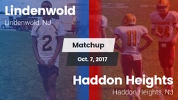 Matchup: Lindenwold High vs. Haddon Heights  2017