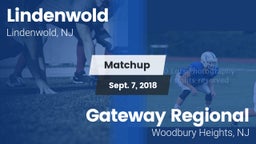 Matchup: Lindenwold High vs. Gateway Regional  2018
