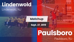 Matchup: Lindenwold High vs. Paulsboro  2019