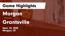 Morgan  vs Grantsville  Game Highlights - Sept. 24, 2020