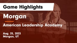 Morgan  vs American Leadership Academy  Game Highlights - Aug. 25, 2023