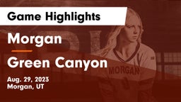 Morgan  vs Green Canyon  Game Highlights - Aug. 29, 2023