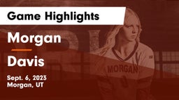 Morgan  vs Davis  Game Highlights - Sept. 6, 2023