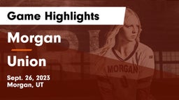 Morgan  vs Union  Game Highlights - Sept. 26, 2023