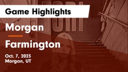 Morgan  vs Farmington Game Highlights - Oct. 7, 2023