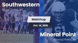Matchup: Southwestern vs. Mineral Point  2016