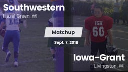 Matchup: Southwestern vs. Iowa-Grant  2018