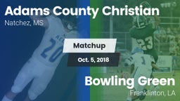 Matchup: Adams County Christi vs. Bowling Green  2018