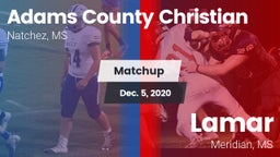 Matchup: Adams County Christi vs. Lamar  2020
