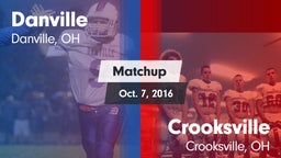 Matchup: Danville vs. Crooksville  2016