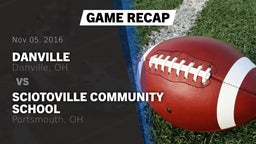 Recap: Danville  vs. Sciotoville Community School 2016