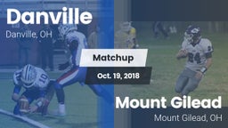 Matchup: Danville vs. Mount Gilead  2018