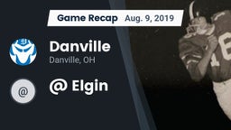 Recap: Danville  vs. @ Elgin 2019