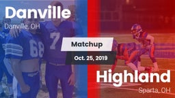 Matchup: Danville vs. Highland  2019