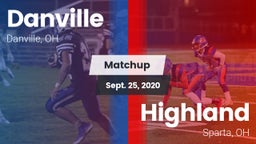 Matchup: Danville vs. Highland  2020