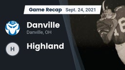 Recap: Danville  vs. Highland 2021