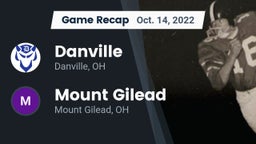 Recap: Danville  vs. Mount Gilead  2022