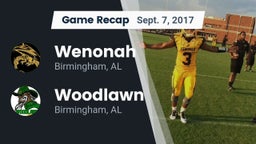 Recap: Wenonah  vs. Woodlawn  2017