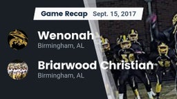 Recap: Wenonah  vs. Briarwood Christian  2017