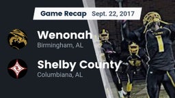 Recap: Wenonah  vs. Shelby County  2017