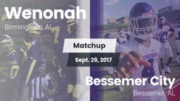 Matchup: Wenonah vs. Bessemer City  2017