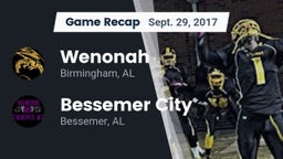 Recap: Wenonah  vs. Bessemer City  2017