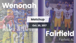 Matchup: Wenonah vs. Fairfield  2017