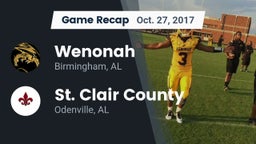 Recap: Wenonah  vs. St. Clair County  2017