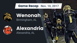 Recap: Wenonah  vs. Alexandria  2017