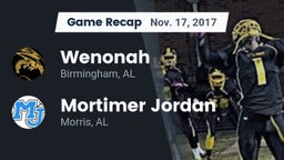 Recap: Wenonah  vs. Mortimer Jordan  2017
