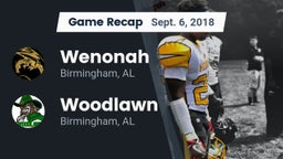 Recap: Wenonah  vs. Woodlawn  2018