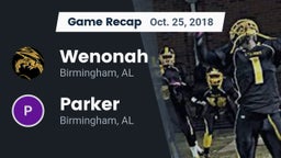 Recap: Wenonah  vs. Parker  2018