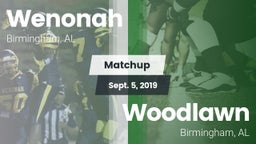Matchup: Wenonah vs. Woodlawn  2019