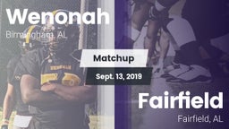 Matchup: Wenonah vs. Fairfield  2019