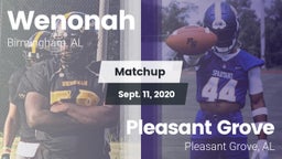 Matchup: Wenonah vs. Pleasant Grove  2020