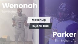 Matchup: Wenonah vs. Parker  2020