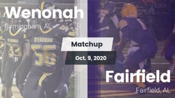 Matchup: Wenonah vs. Fairfield  2020