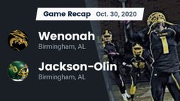 Recap: Wenonah  vs. Jackson-Olin  2020