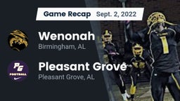 Recap: Wenonah  vs. Pleasant Grove  2022