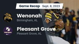 Recap: Wenonah  vs. Pleasant Grove  2023