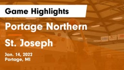 Portage Northern  vs St. Joseph Game Highlights - Jan. 14, 2022