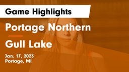 Portage Northern  vs Gull Lake  Game Highlights - Jan. 17, 2023