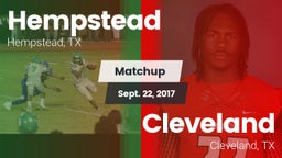 Matchup: Hempstead vs. Cleveland  2017